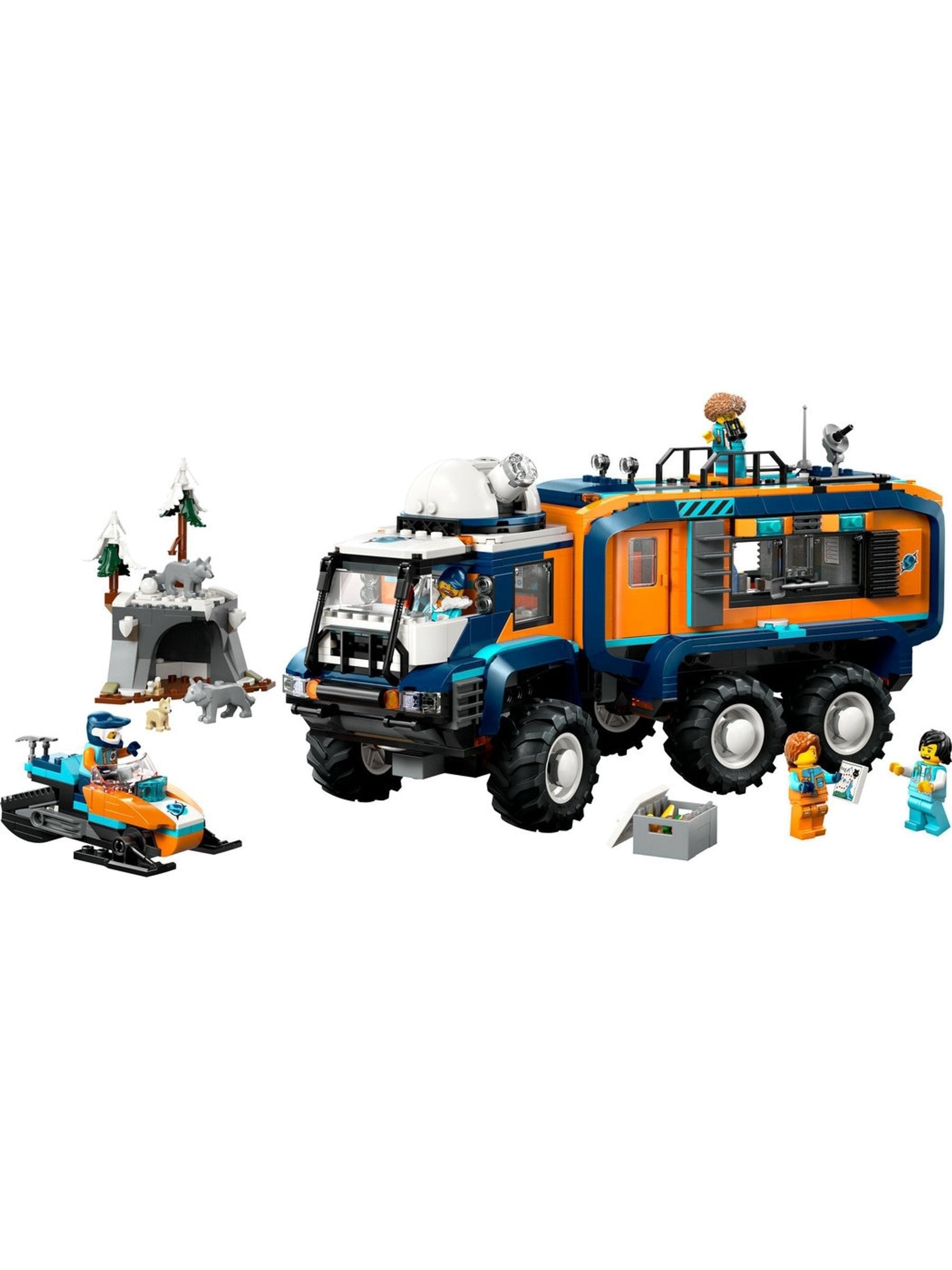 LEGO Arctic Explorer Science Lab truck toy 28cm (British brand)