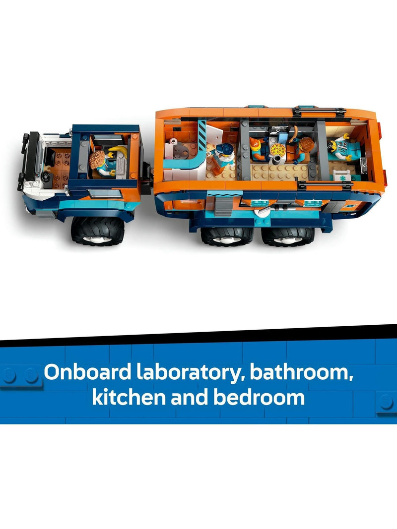 LEGO Arctic Explorer Science Lab truck toy 28cm (British brand)