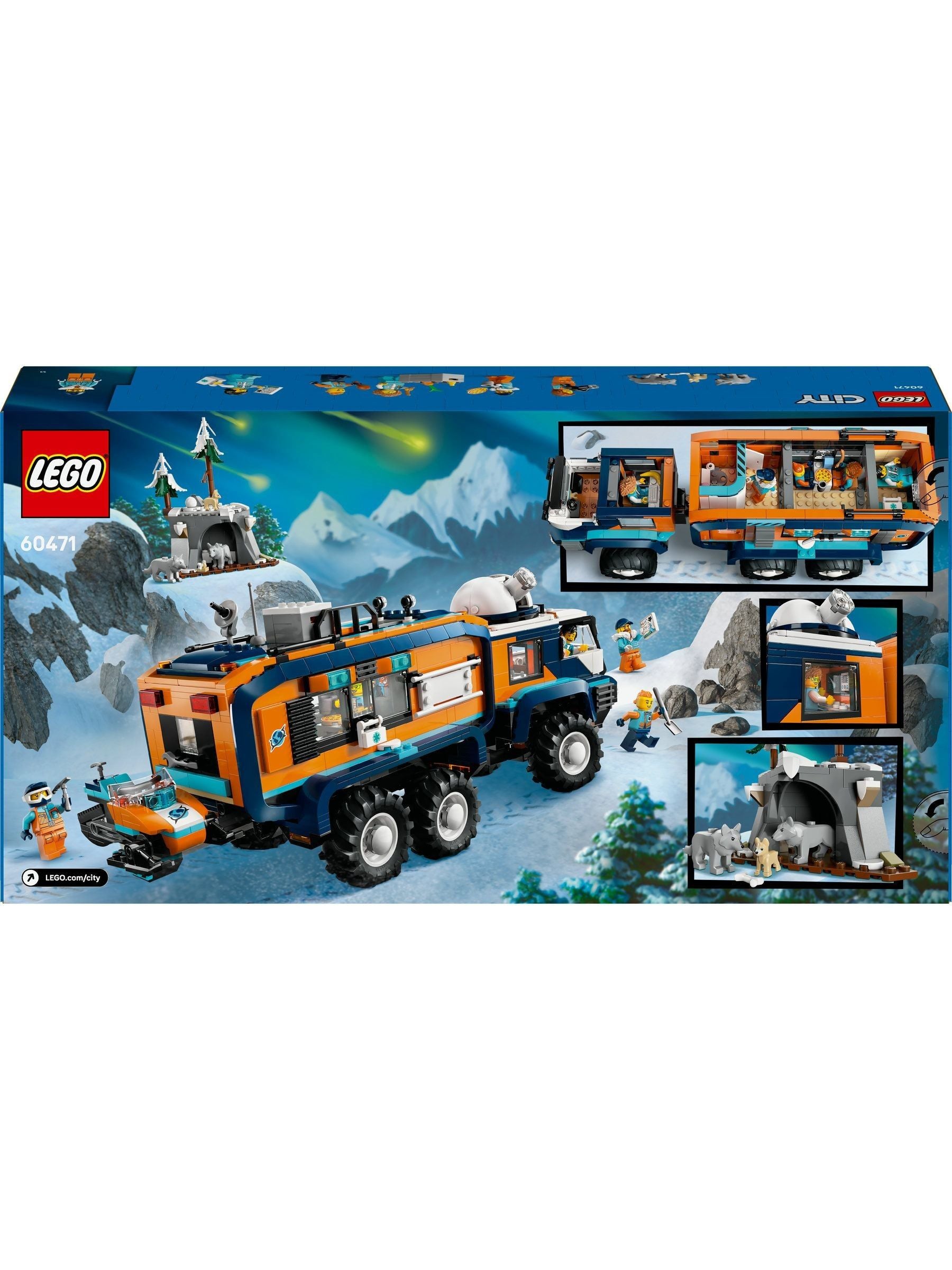 LEGO Arctic Explorer Science Lab truck toy 28cm (British brand)