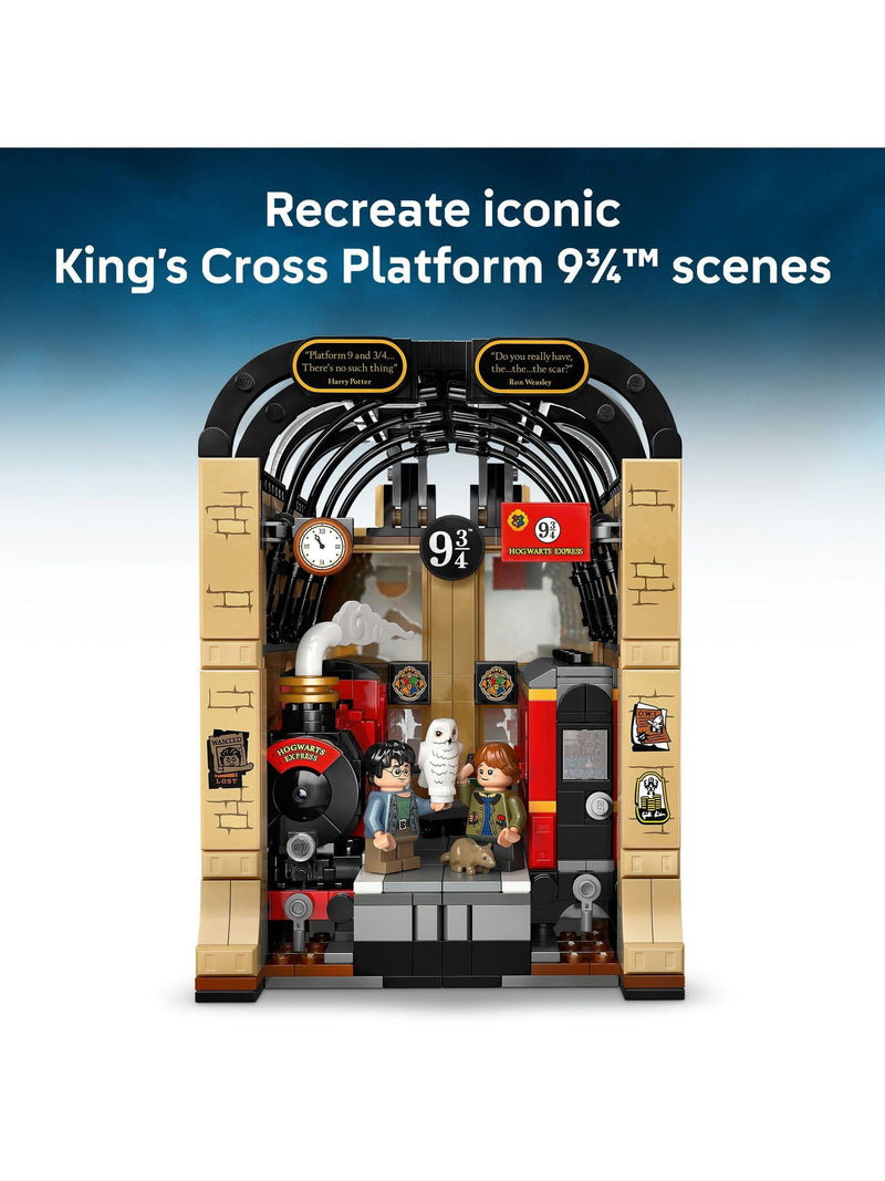 LEGO Harry Potter Hogwarts Express book nook toy set, UK version
