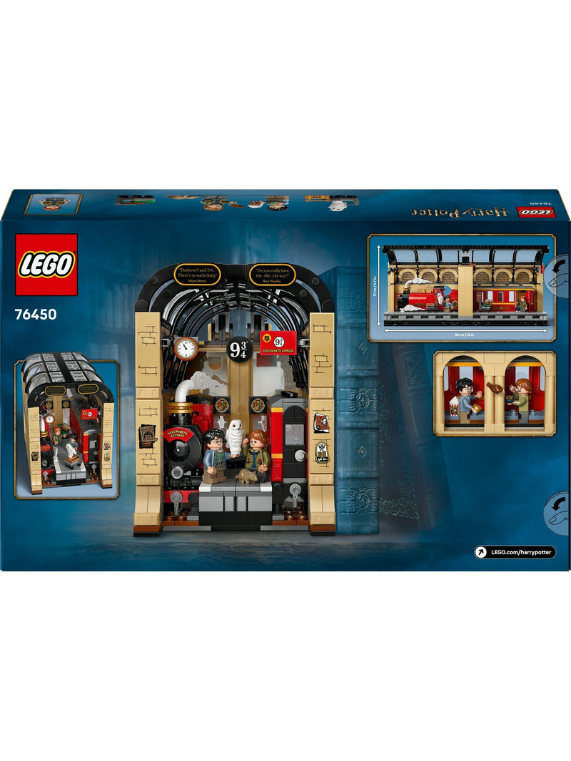 LEGO Harry Potter Hogwarts Express book nook toy set, UK version