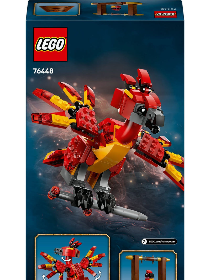LEGO Harry Potter Fawkes Phoenix building set with accessories (British brand)