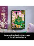 LEGO Wicked Emerald City wall art set, UK version