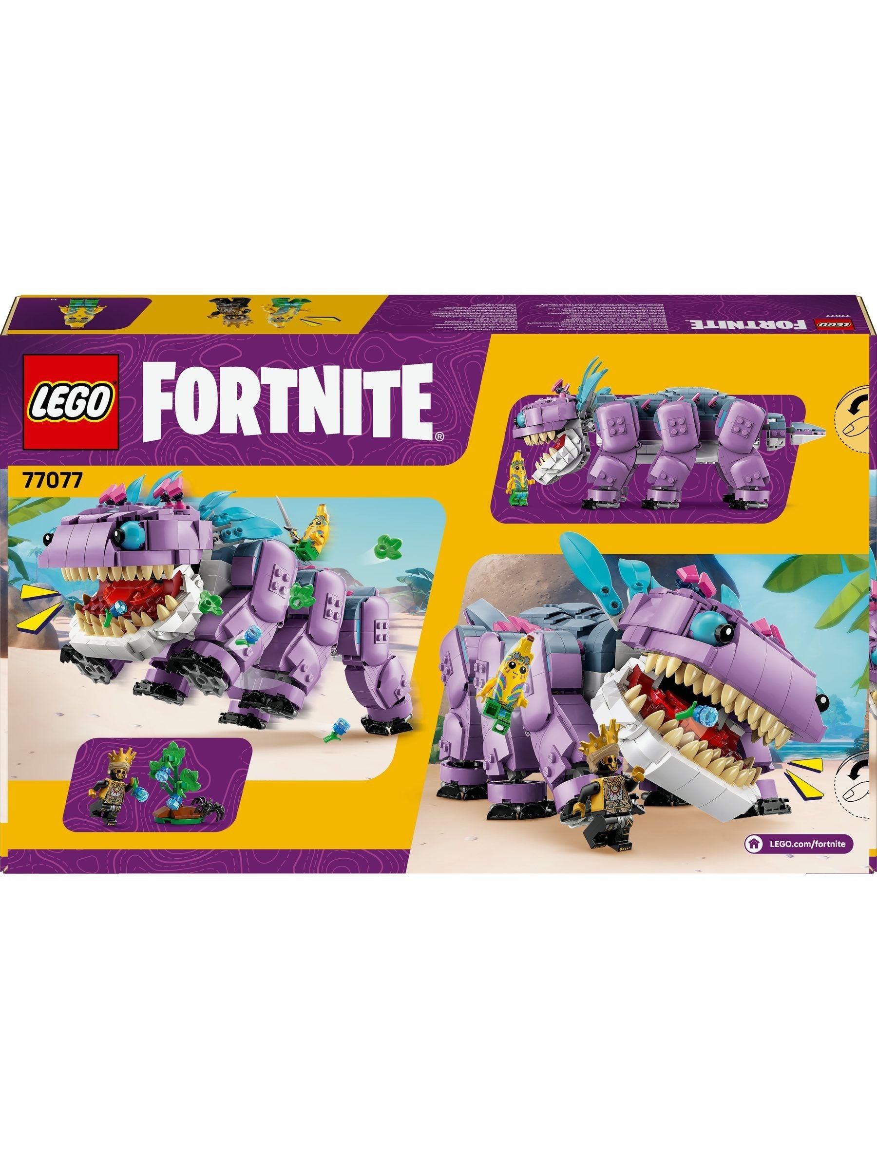 LEGO Fortnite Klombo building set 77077, imported from the UK