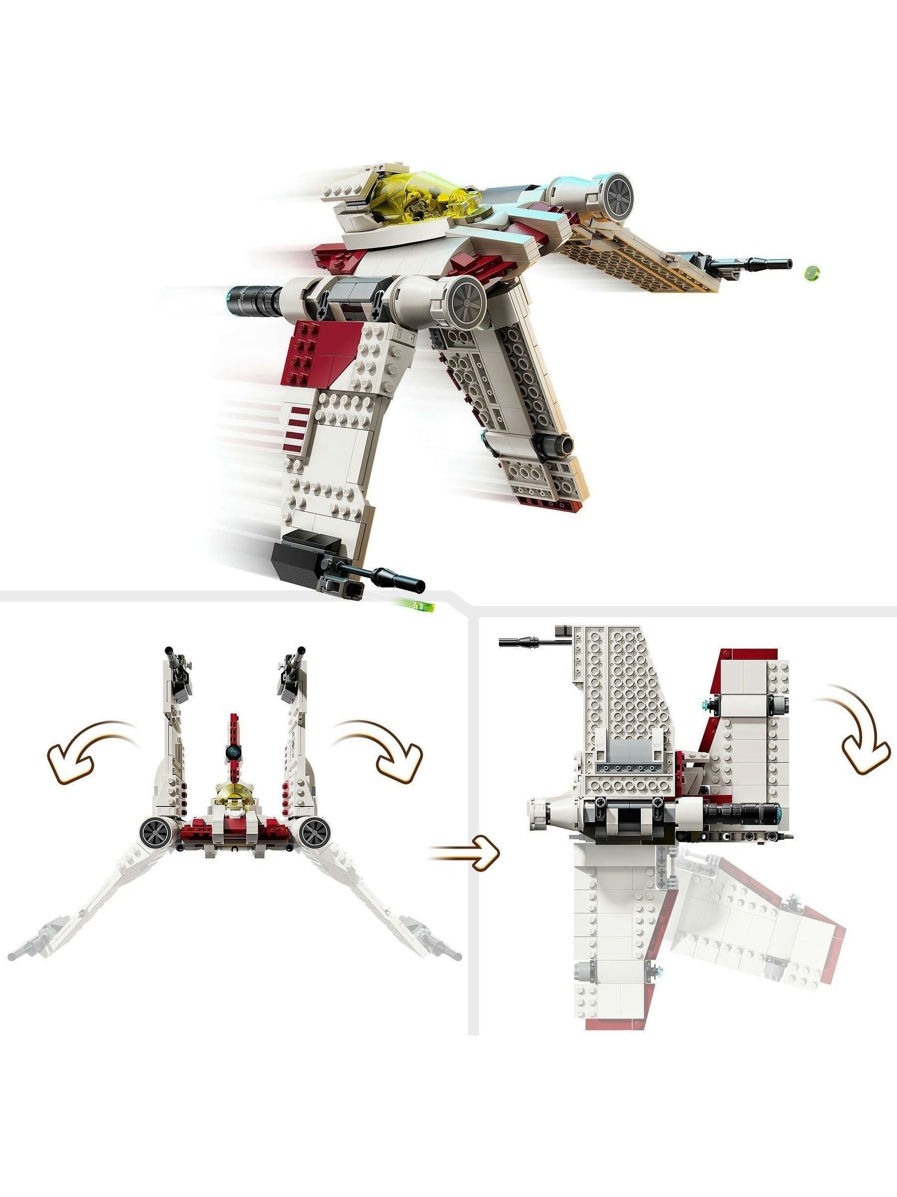 LEGO Star Wars V-19 Torrent Starfighter building set - British product