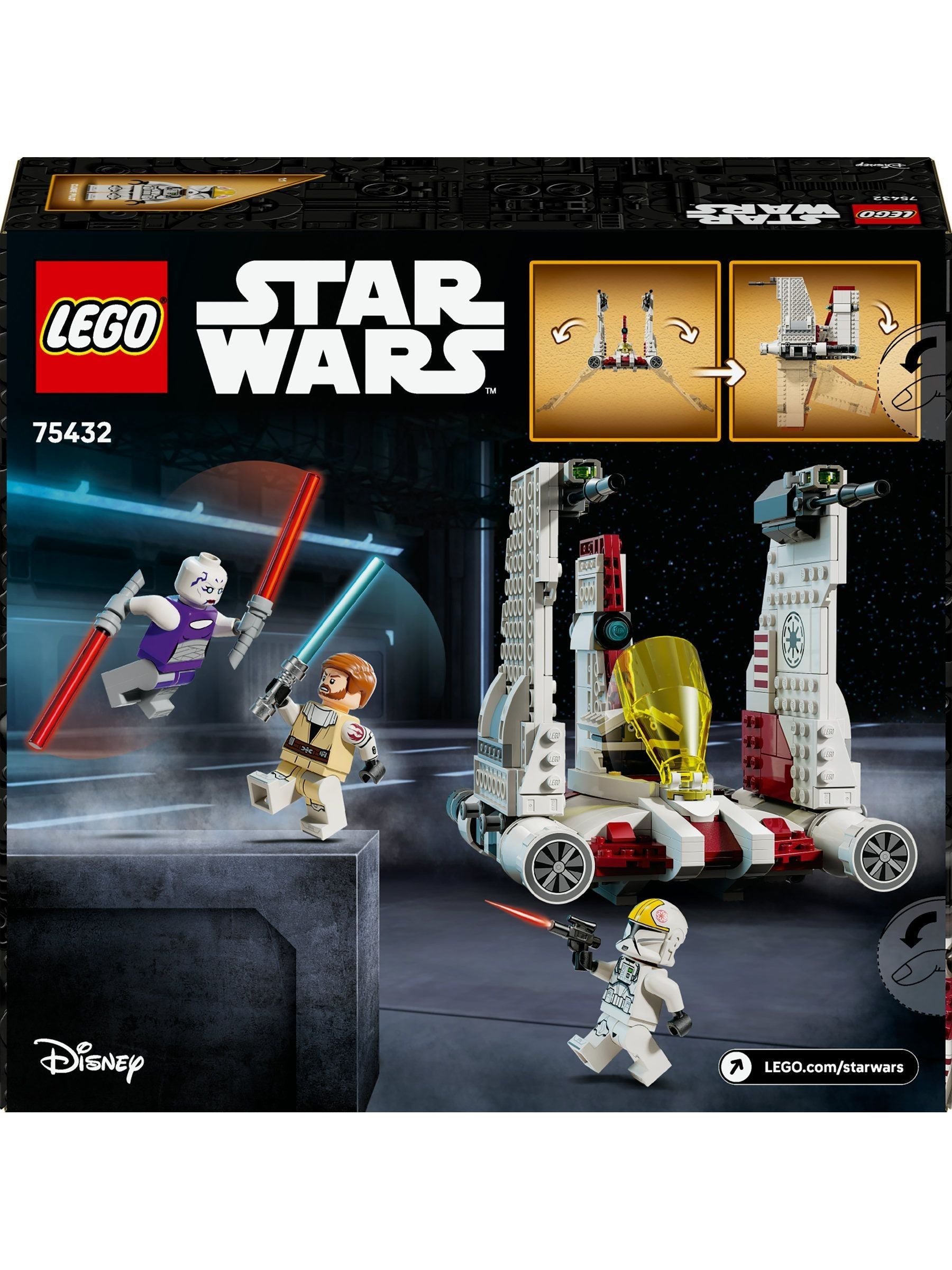 LEGO Star Wars V-19 Torrent Starfighter building set - British product