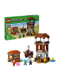 LEGO Minecraft Pillager Outpost and Ravager building toy set, UK version
