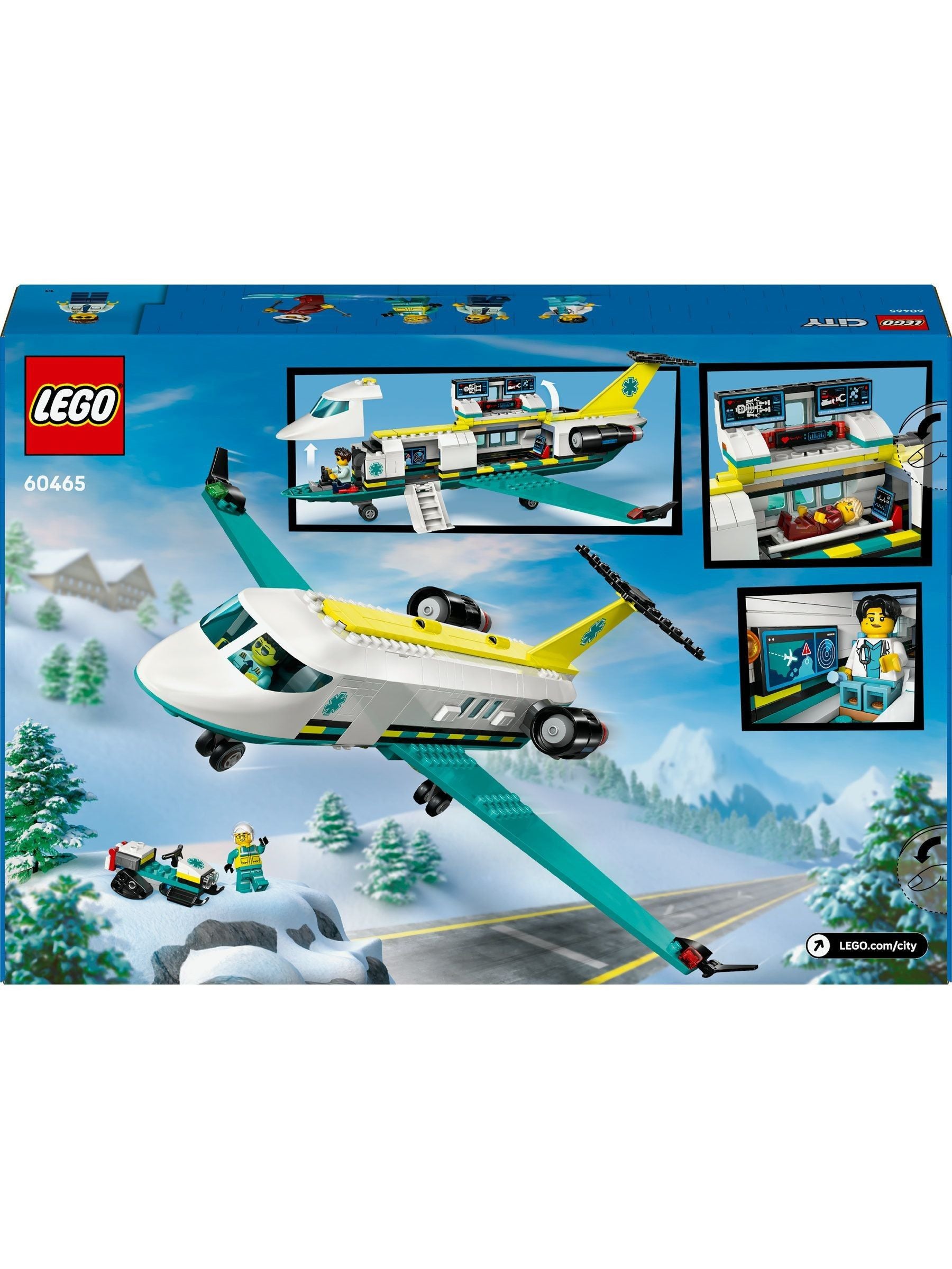 LEGO City Air Ambulance playset 60465 (British brand)