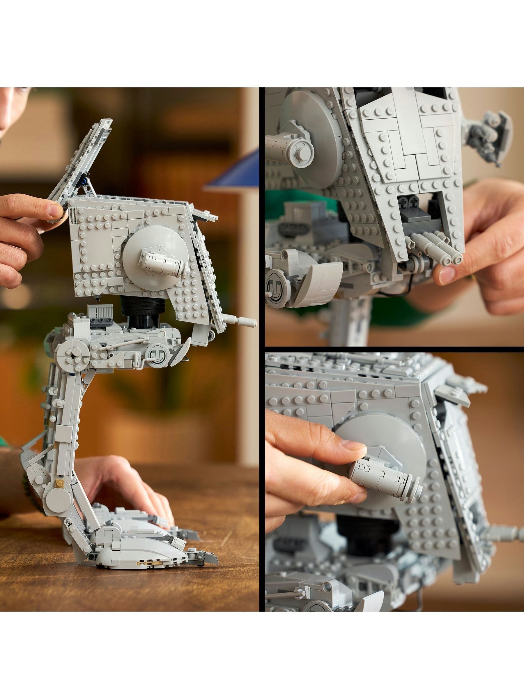 LEGO Star Wars AT-ST Walker building set 48cm, UK version