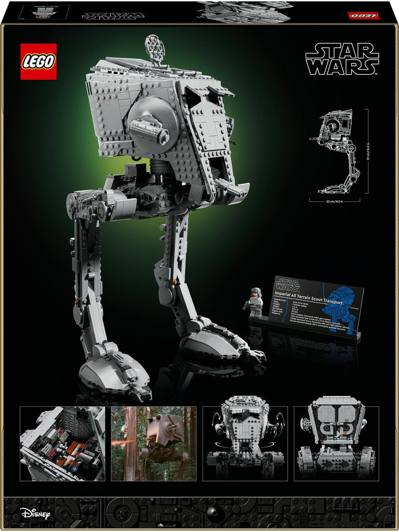 LEGO Star Wars AT-ST Walker building set 48cm, UK version
