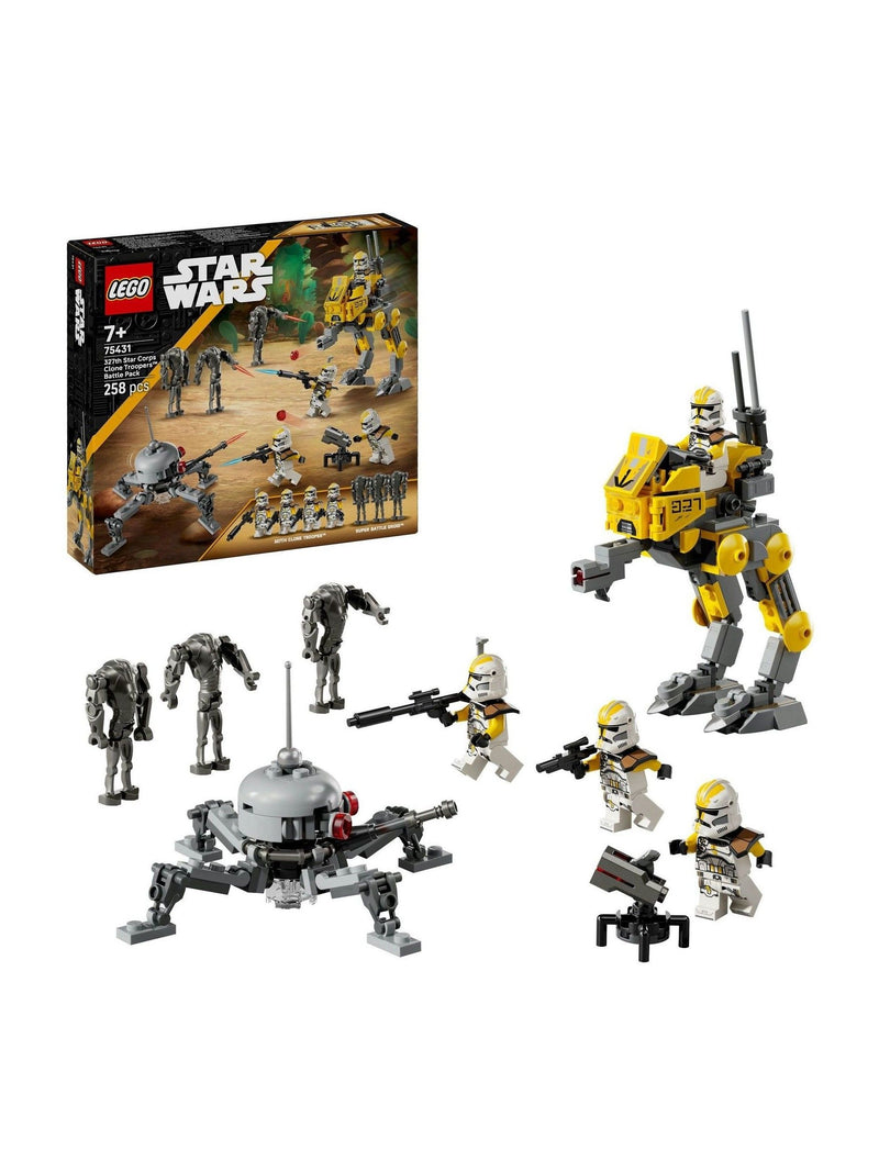 LEGO Star Wars 327th Star Corps Clone Troopers Battle Pack 75431, imported from the UK