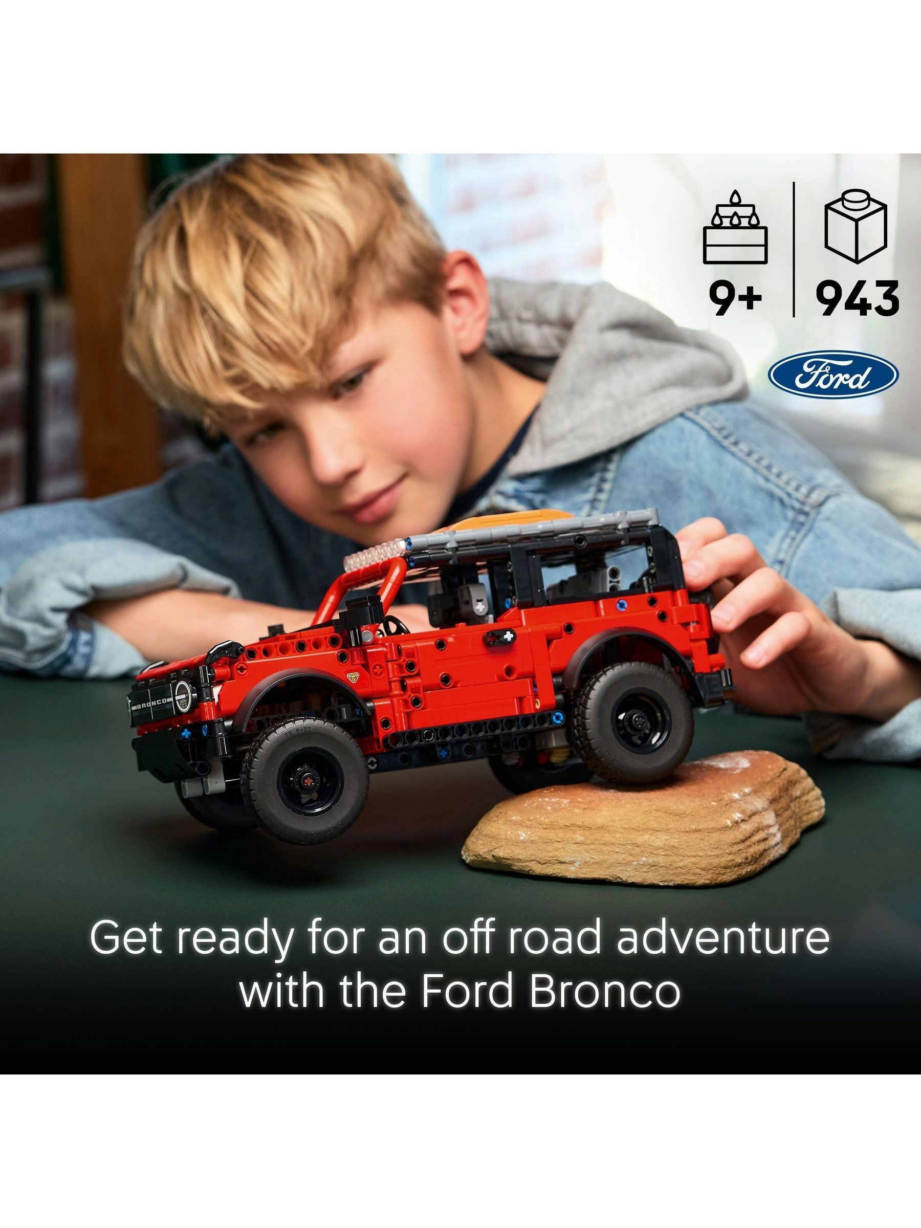 LEGO Technic Ford Bronco SUV 42213 building set (British brand)