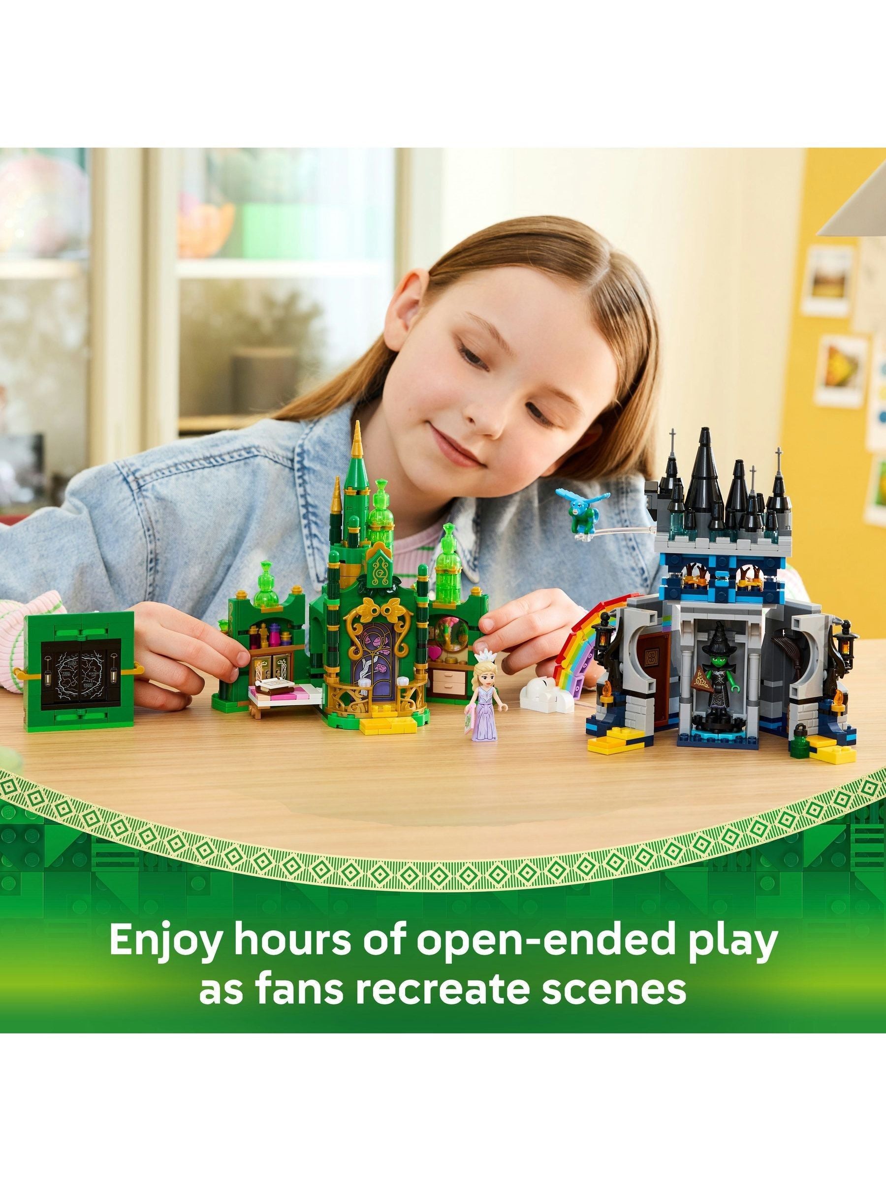LEGO Wicked Emerald City and Kiamo Ko Castle building set (British brand)