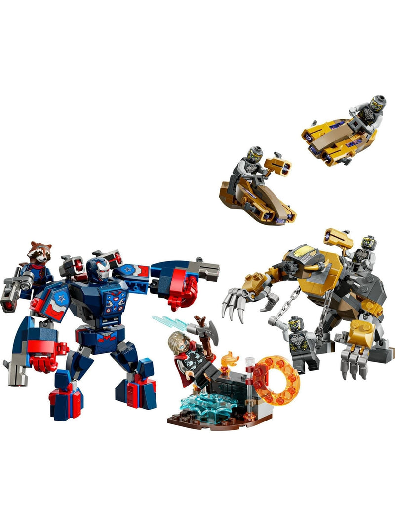 LEGO Marvel Endgame Thor vs Chitauri set, imported from the UK