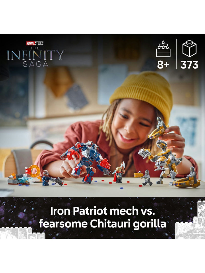 LEGO Marvel Endgame Thor vs Chitauri set, imported from the UK