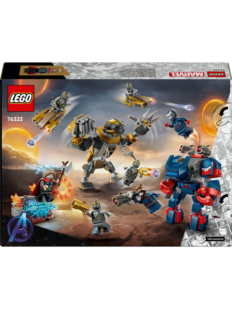 LEGO Marvel Endgame Thor vs Chitauri set, imported from the UK