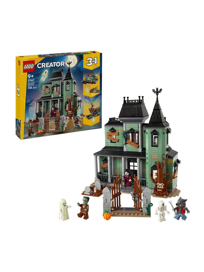 Next LEGO Creator 3-in-1 Haunted Mansion Building Toy Set 31167- Buy online at McGrocer