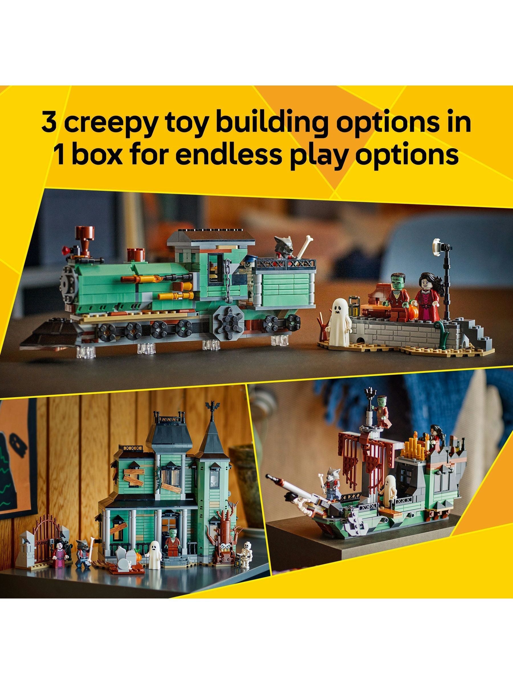 LEGO Haunted Mansion 3-in-1 building toy - British product