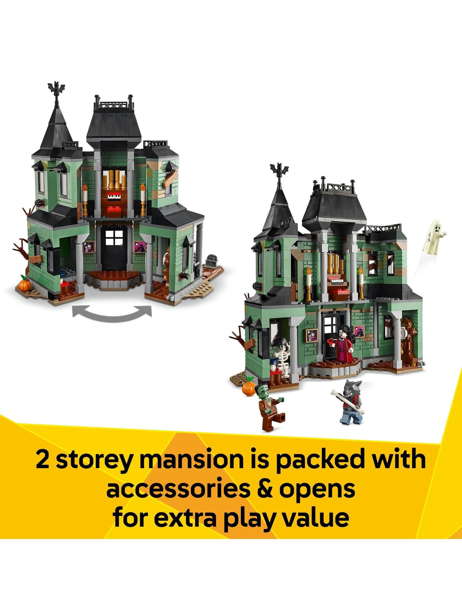 LEGO Haunted Mansion 3-in-1 building toy - British product