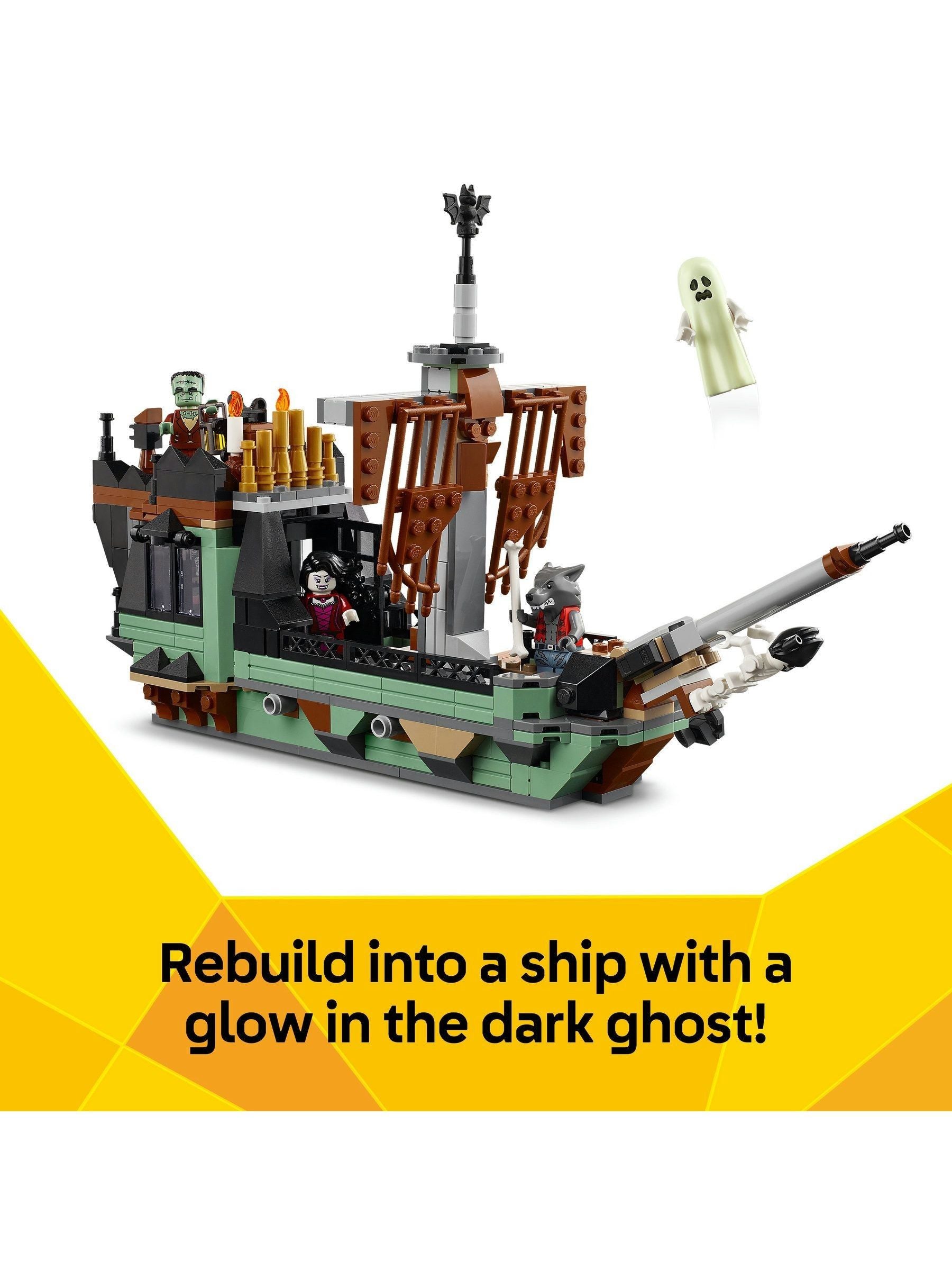 LEGO Haunted Mansion 3-in-1 building toy - British product