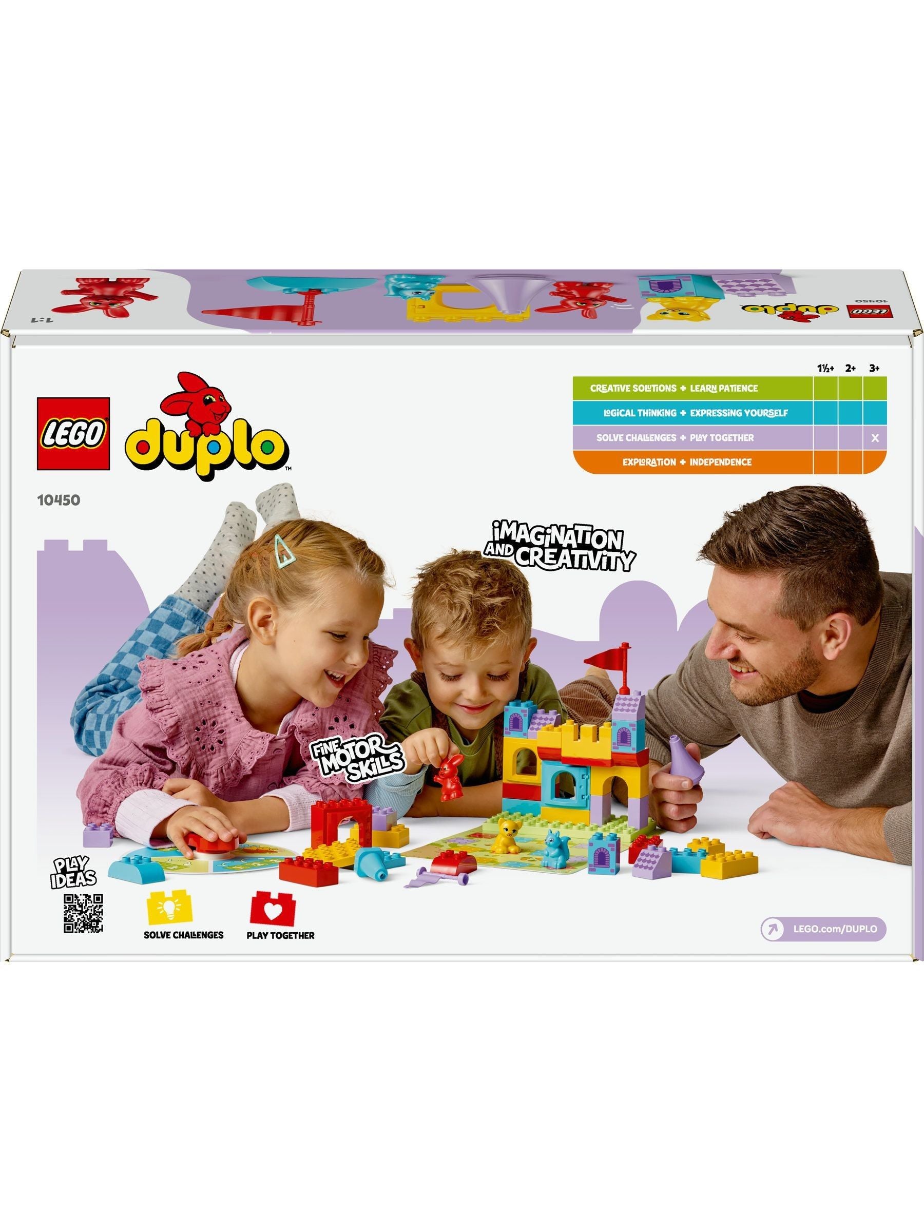 LEGO DUPLO Hopsy's Castle Game toy set 47 pieces, imported from the UK