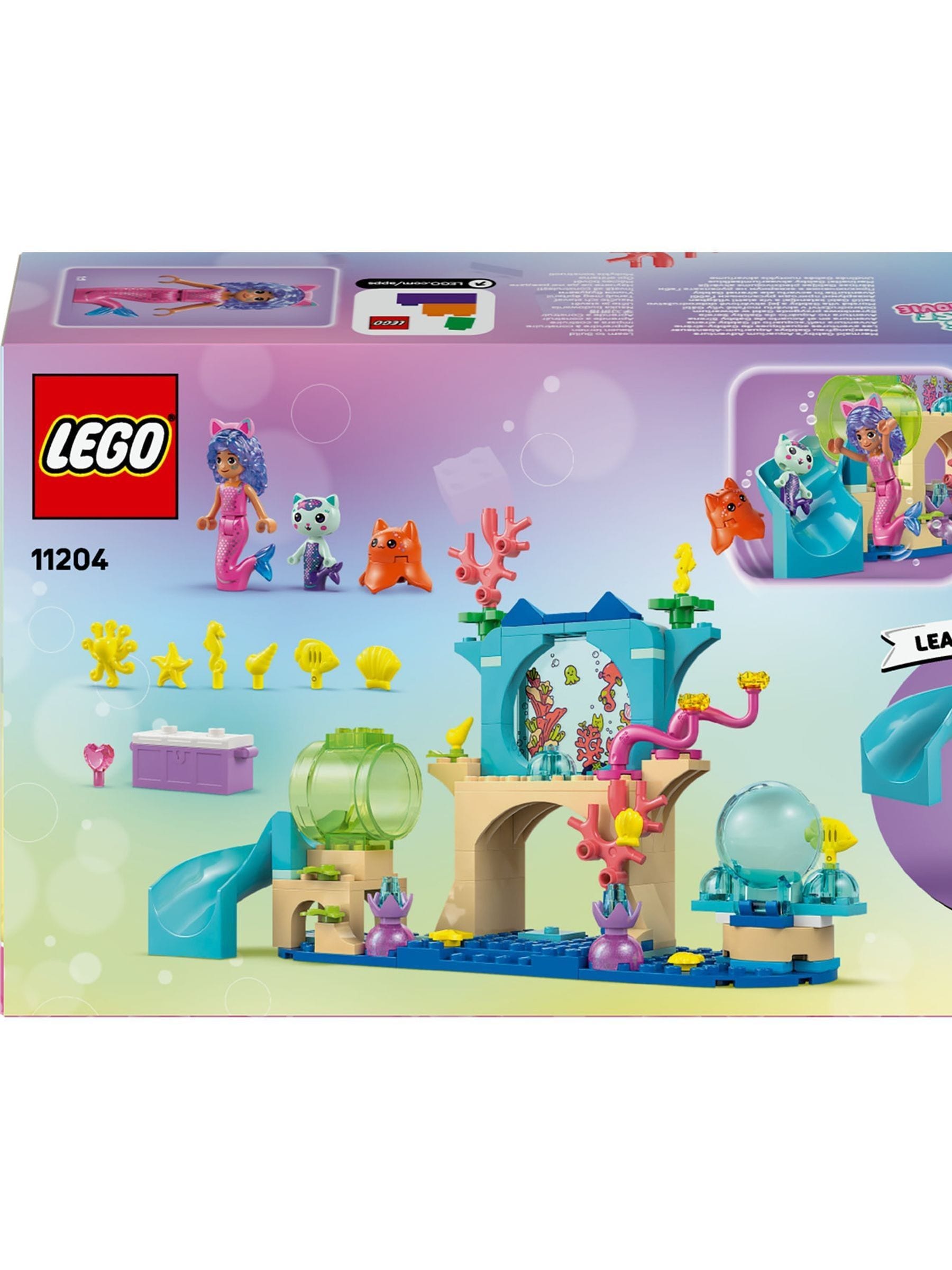 LEGO Gabby's Dollhouse Mermaid Aquarium Adventure toy - British product