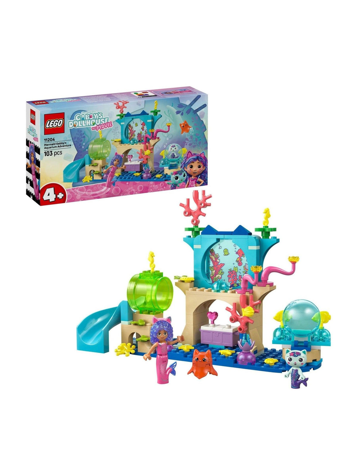LEGO Gabby's Dollhouse Mermaid Aquarium Adventure toy - British product