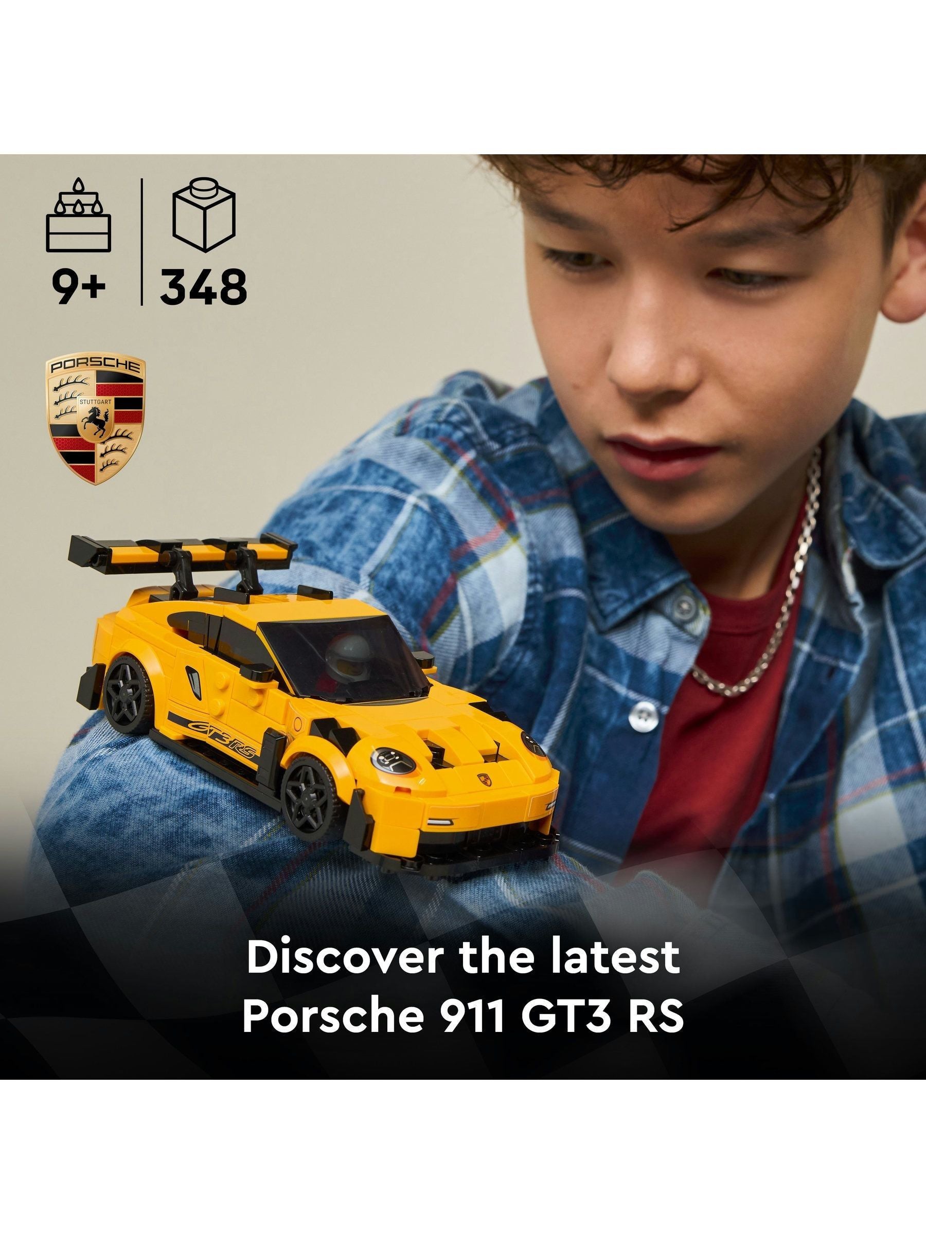 LEGO Speed Champions Porsche 911 GT3 RS set (British brand)