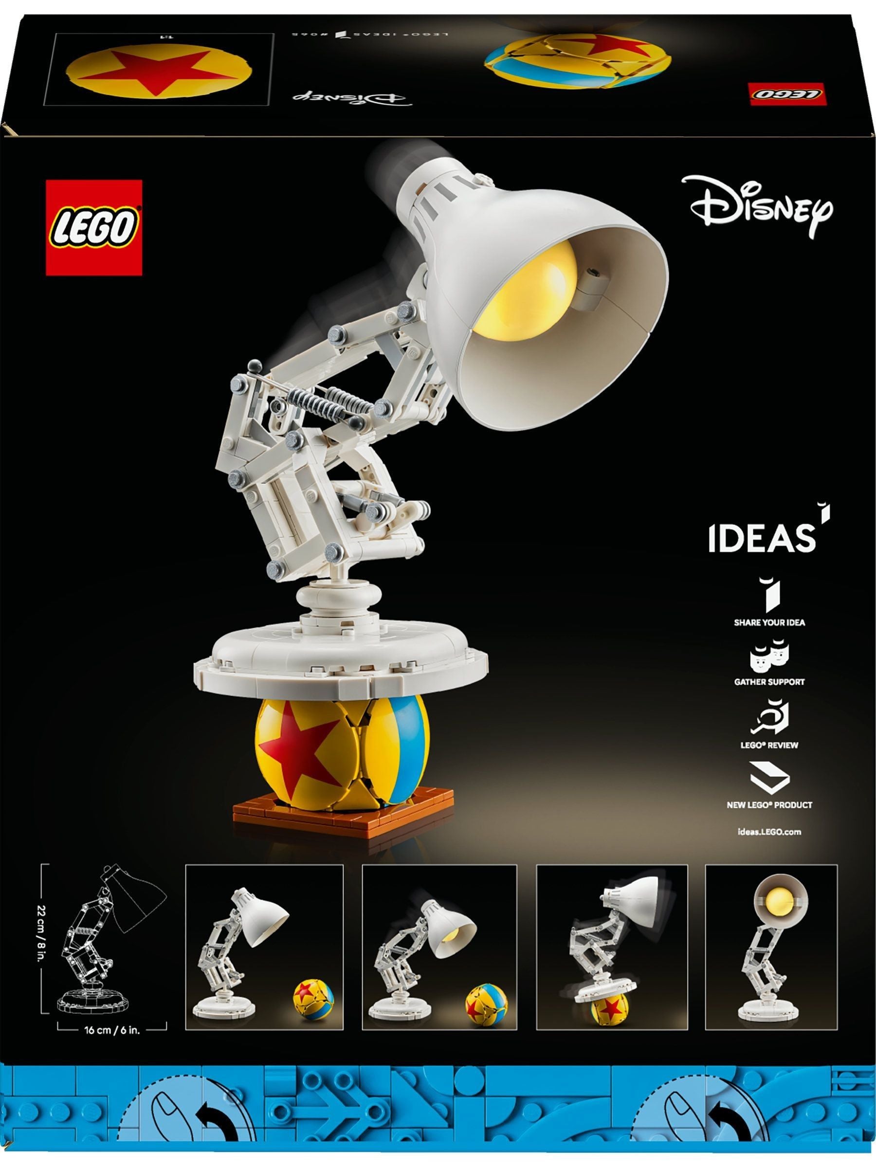 LEGO Luxo Jr set, UK version