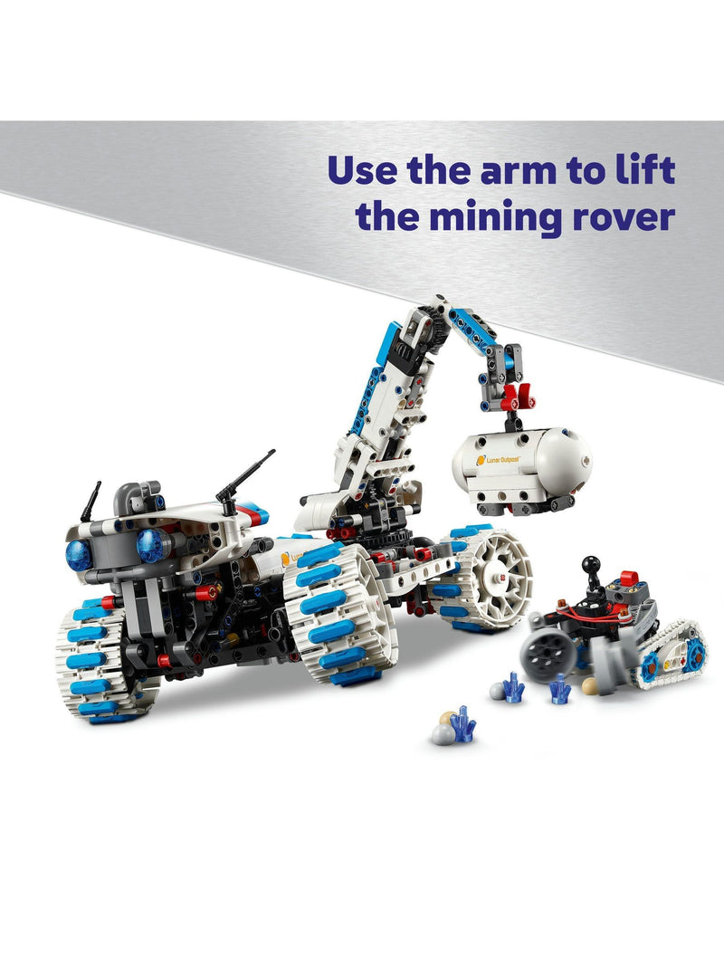 LEGO Technic Moon Rover space vehicle set 42211, imported from the UK