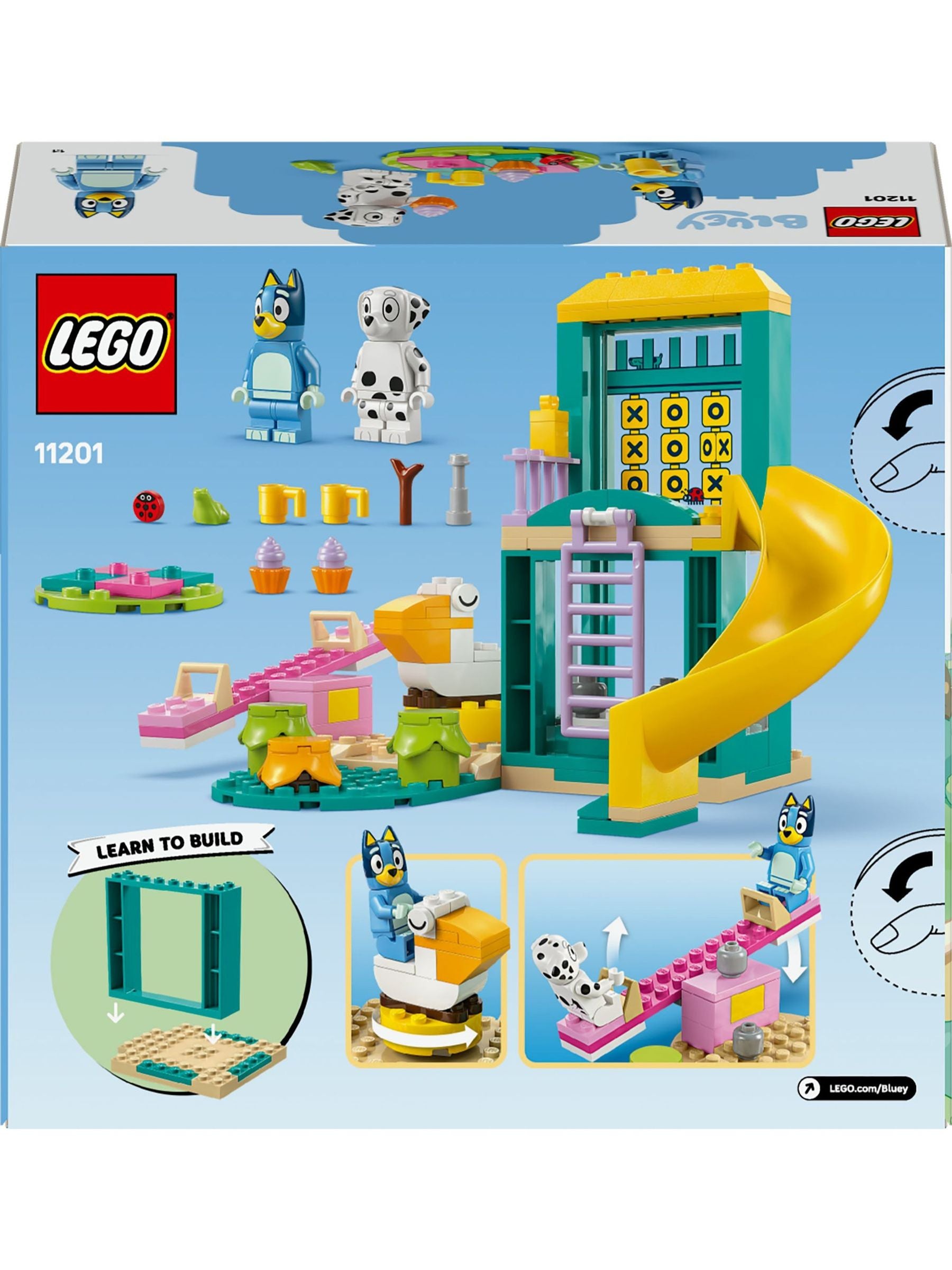 LEGO Bluey Playground Fun building set 11201, UK version