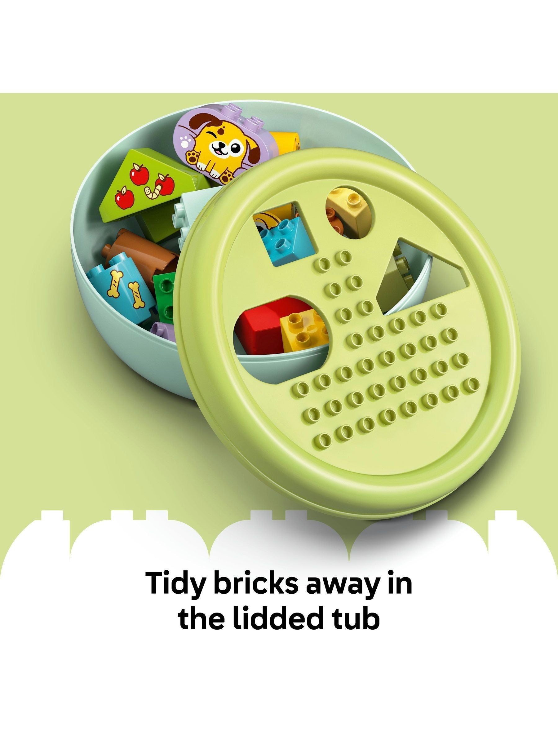 LEGO DUPLO My First Shape Sorter Puppy House (British brand)