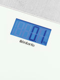 Brabantia white digital bathroom scale (British brand)
