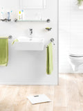 Brabantia white digital bathroom scale (British brand)