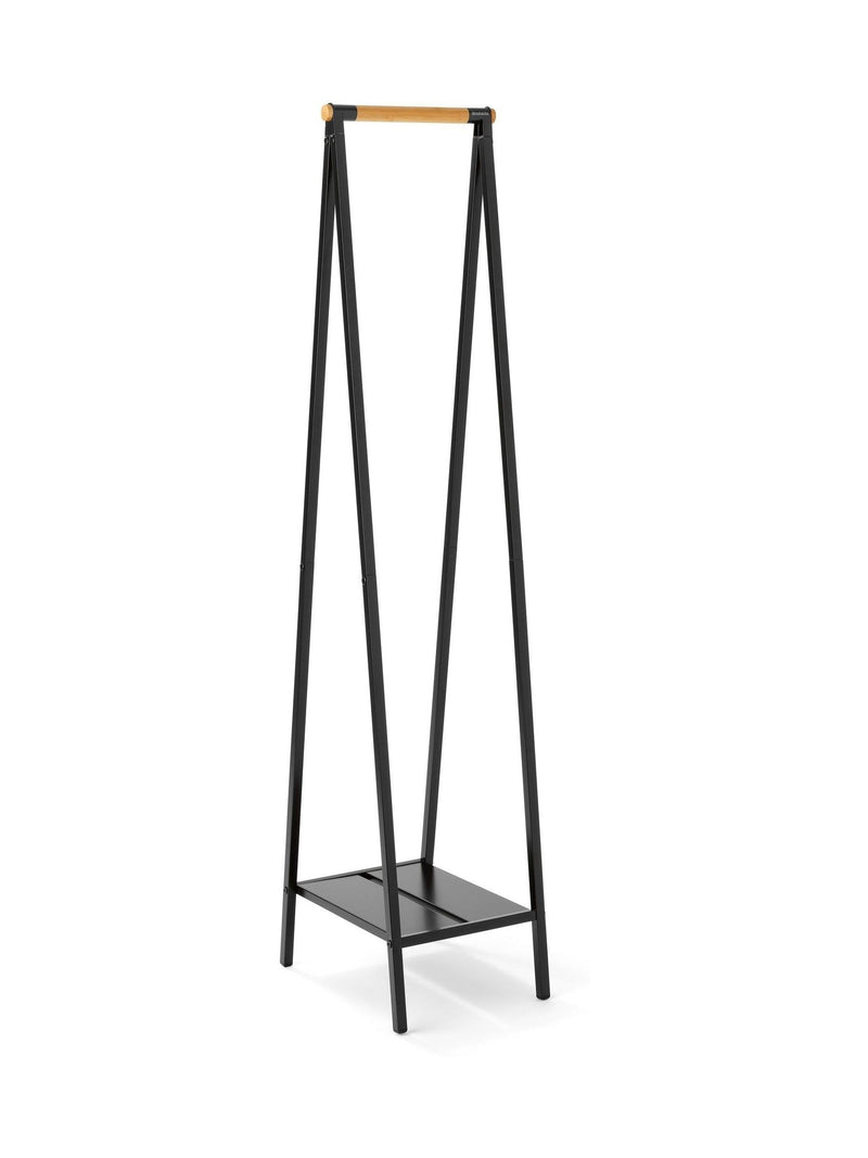 Brabantia black Linn clothes compact rack, UK version