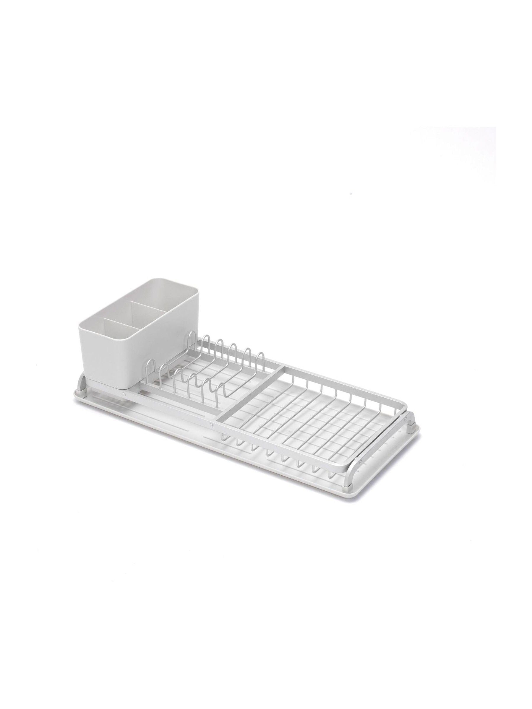 Brabantia Light Grey Sink Side Compact Dish Drying Rack - British product