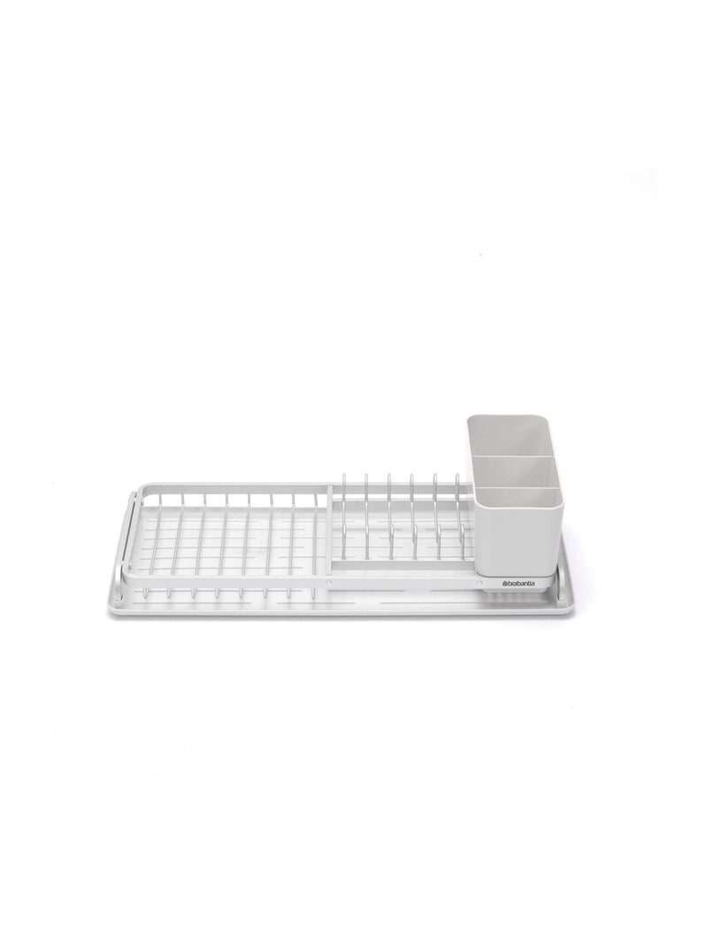 Brabantia Light Grey Sink Side Compact Dish Drying Rack - British product