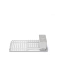 Brabantia Light Grey Sink Side Compact Dish Drying Rack - British product
