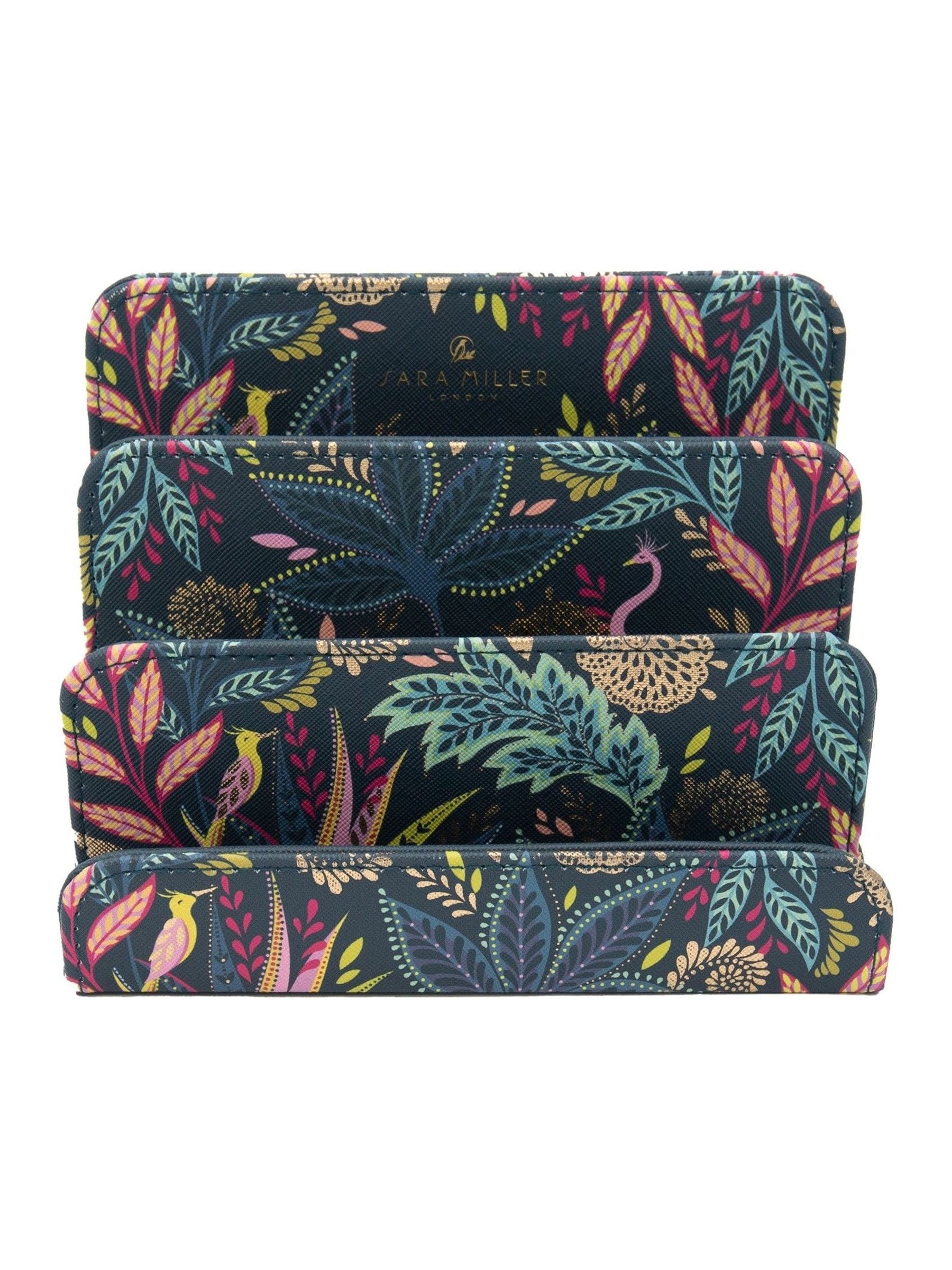 Sara Miller letter organiser rack Navy Blue Savannah - British product