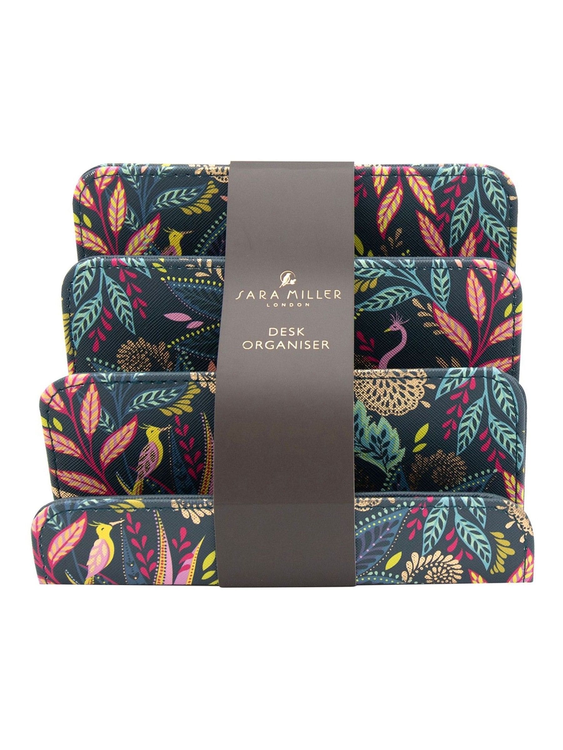 Sara Miller letter organiser rack Navy Blue Savannah - British product