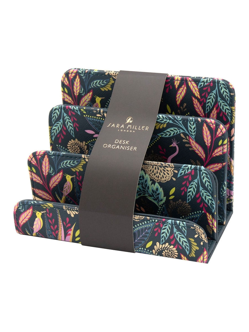 Sara Miller letter organiser rack Navy Blue Savannah - British product