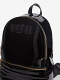 Lipsy black bow detail school backpack, imported from the UK