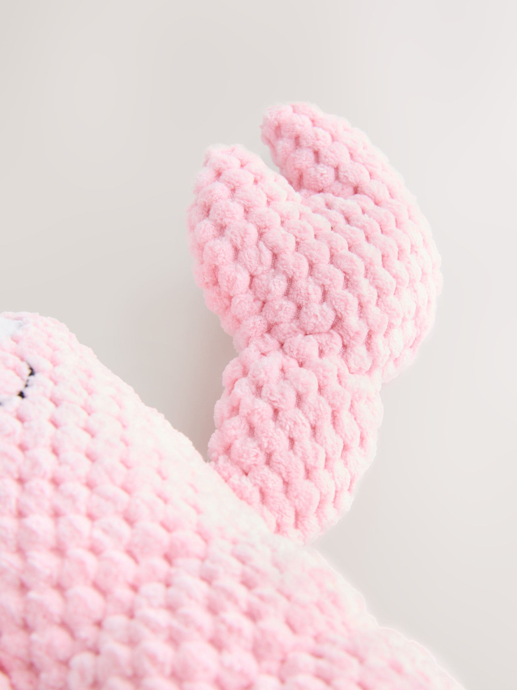 Pink lobster pet toy made from polyester (British brand)