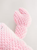Pink lobster pet toy made from polyester (British brand)