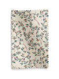 Sophie Allport ornamental peacock roman blind natural cotton - British product