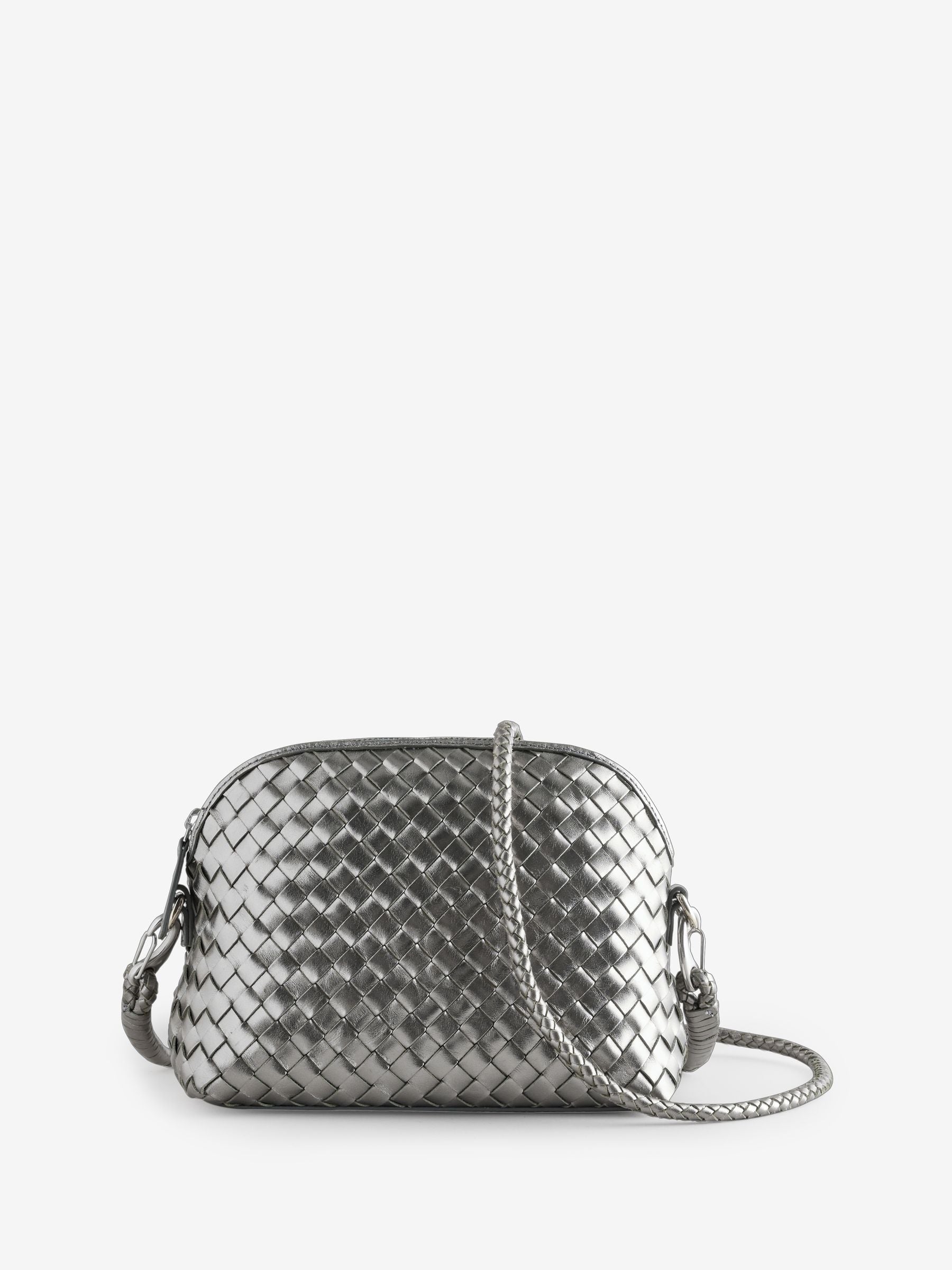 Dragon Diffusion Silver Chunky Fellini pochette bag, UK version
