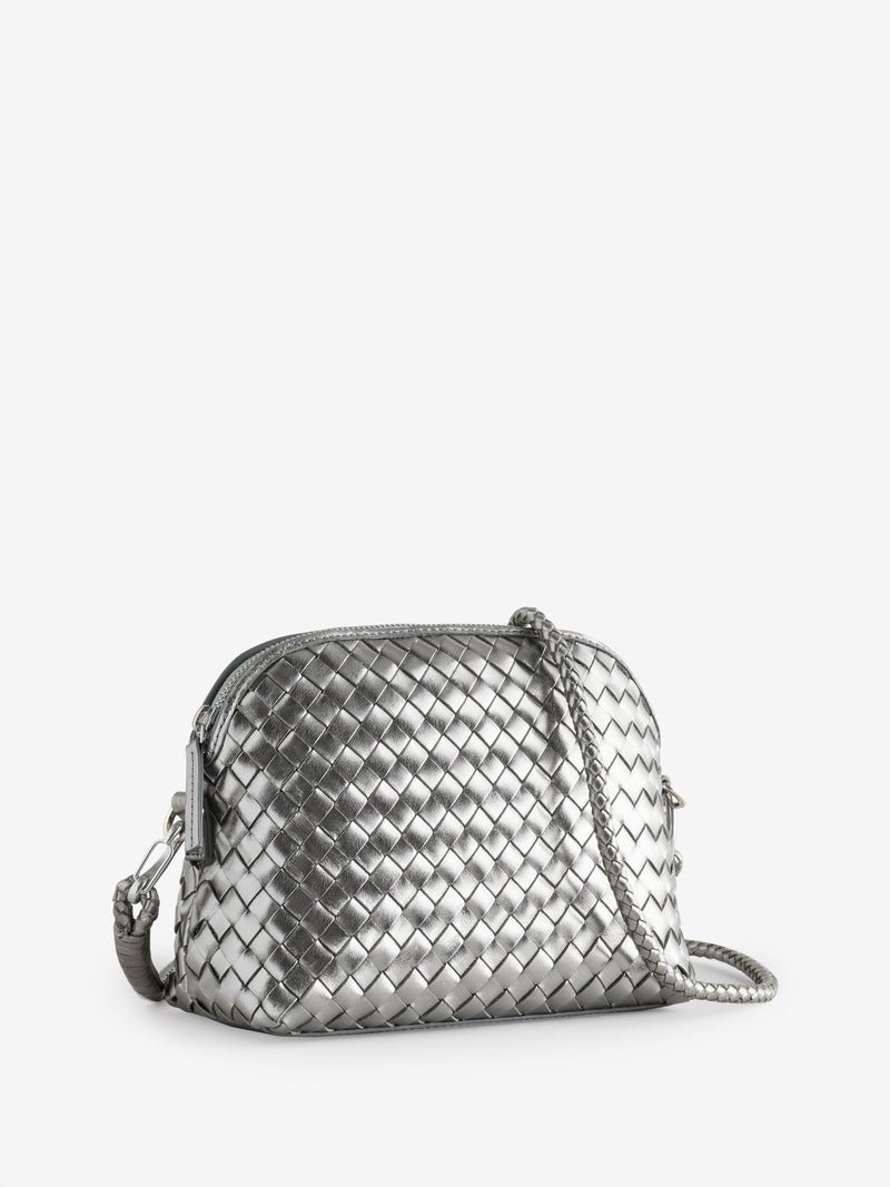 Dragon Diffusion Silver Chunky Fellini pochette bag, UK version
