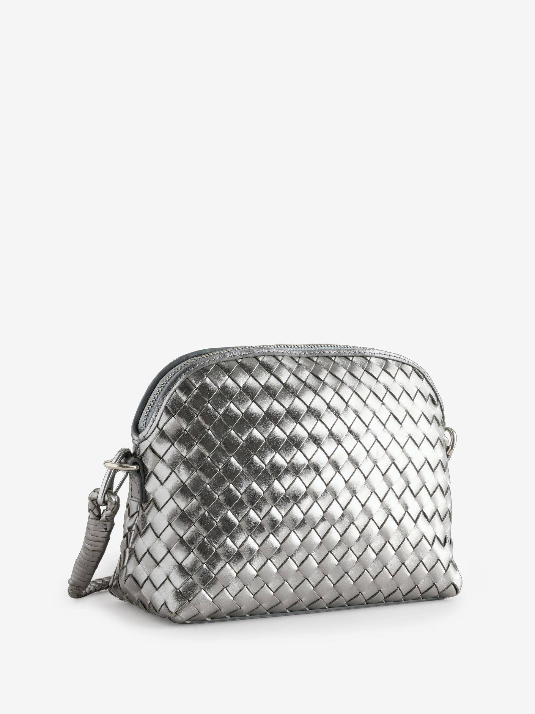 Dragon Diffusion Silver Chunky Fellini pochette bag, UK version
