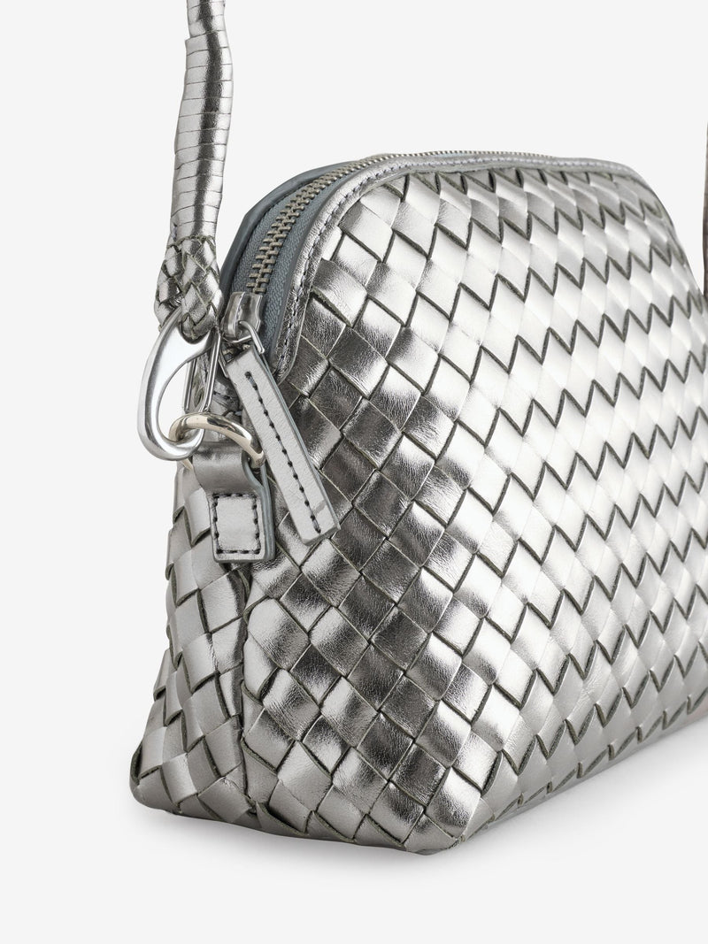 Dragon Diffusion Silver Chunky Fellini pochette bag, UK version
