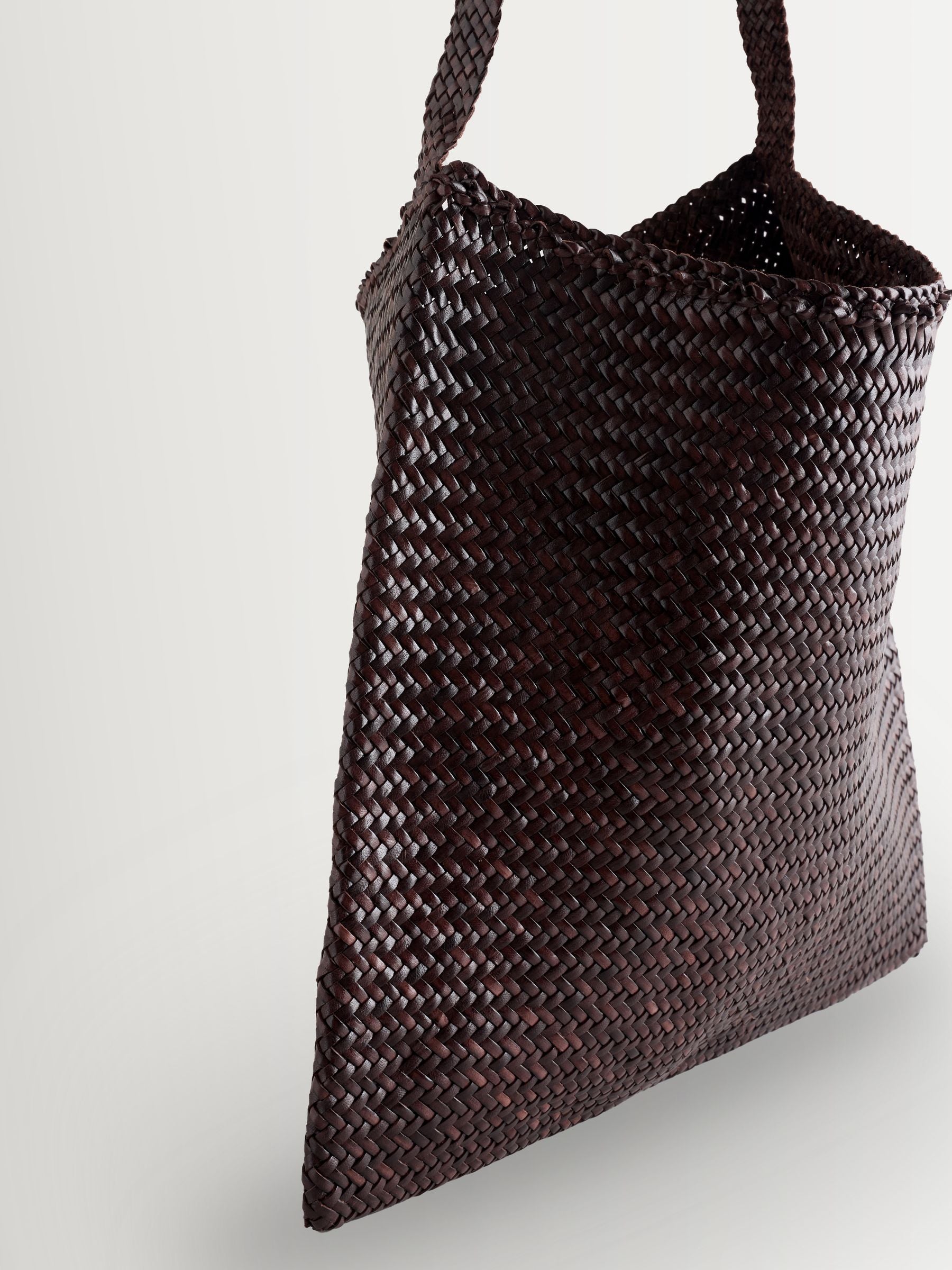 Dragon Diffusion Ars tote bag woven leather (British brand)